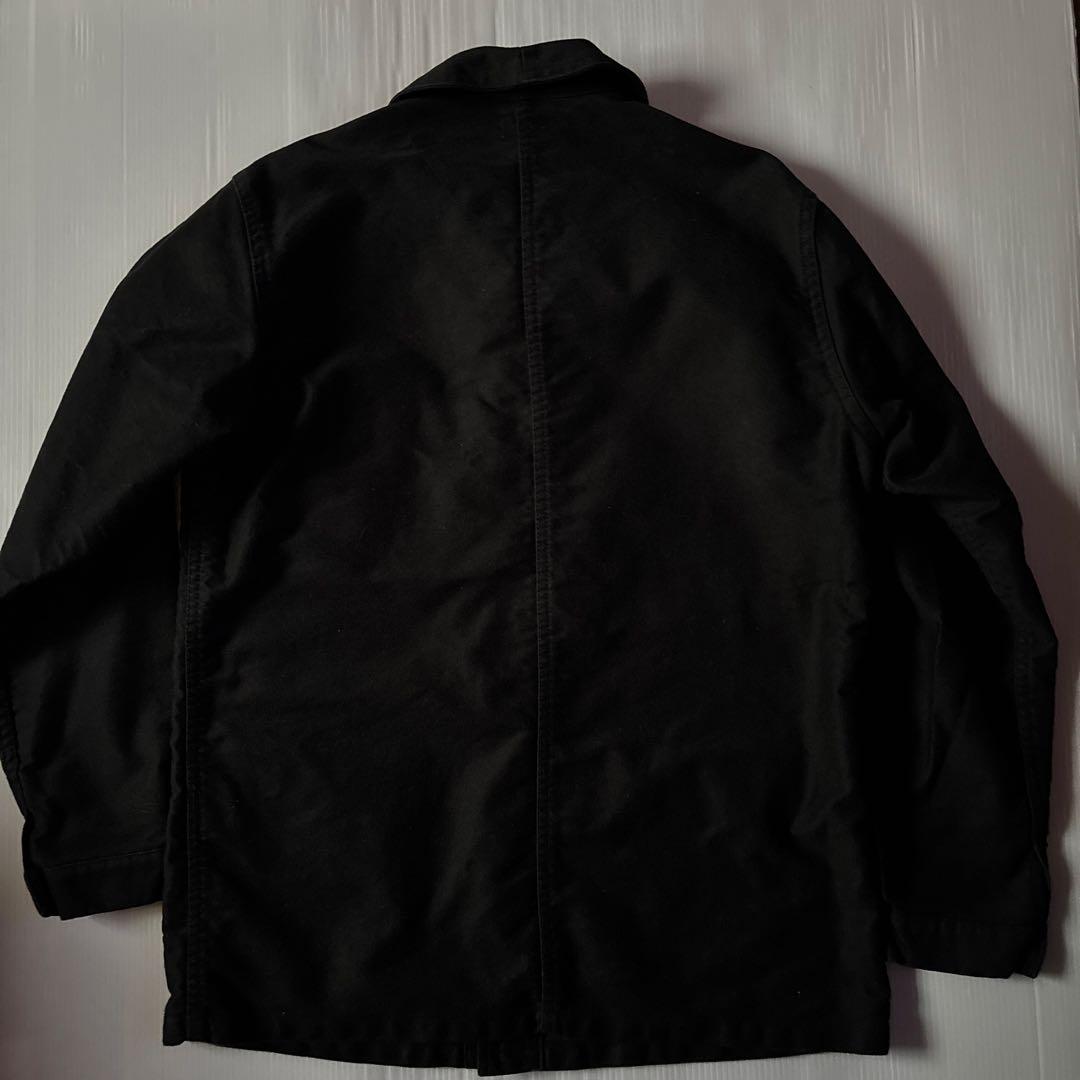 Le Sans Pareil モールスキンカバーオール　ブラック サイズ40