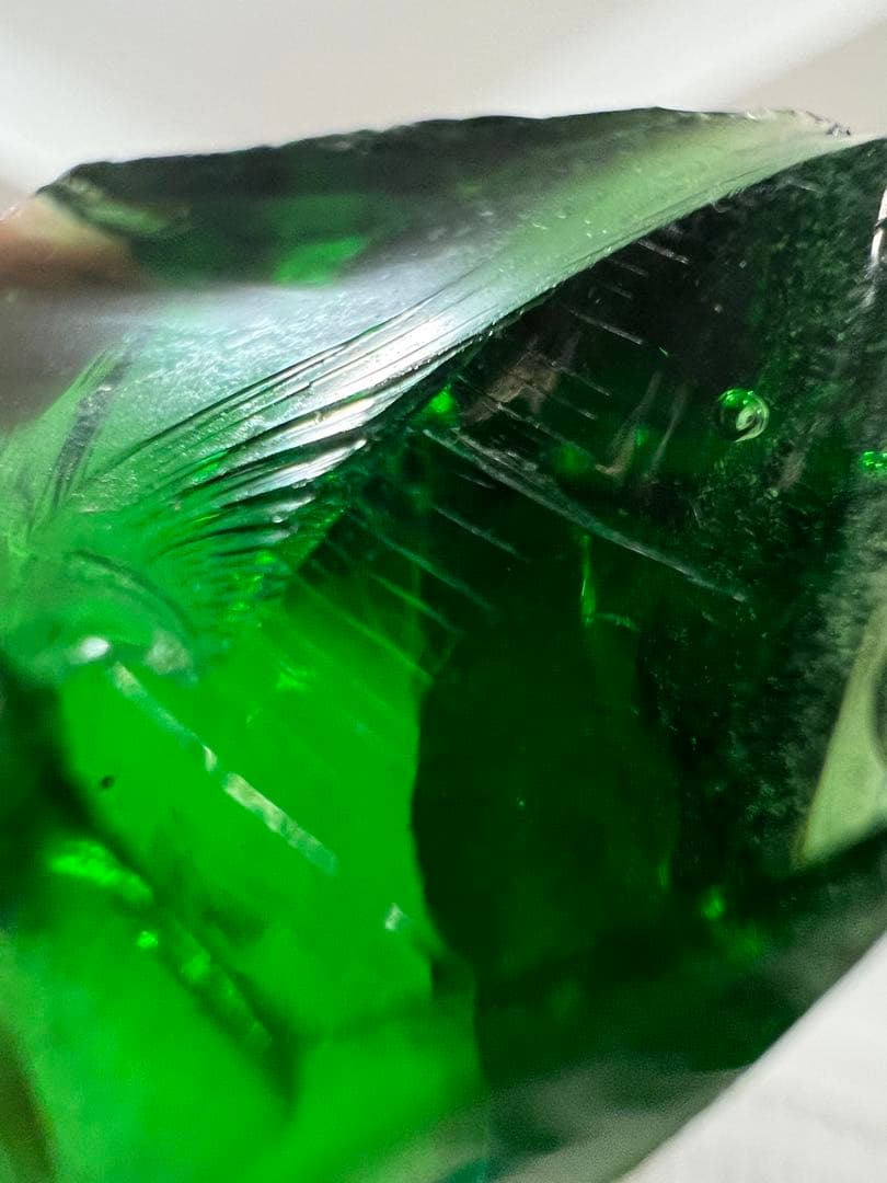 美✨希少✨本物 シエラ産 純正 アンダラクリスタル ✨魔法使いマーリングリーン✨