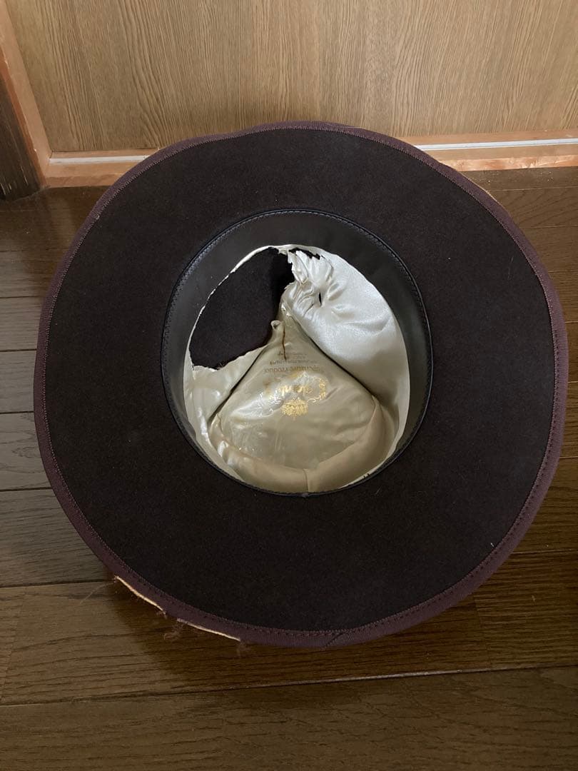 glamb Steven hat グラム スティーブンハット Ｌ　BORO ボロ