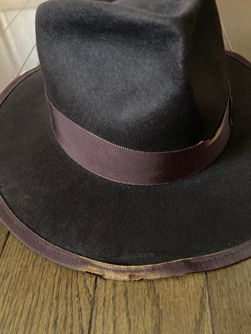 glamb Steven hat グラム スティーブンハット Ｌ　BORO ボロ