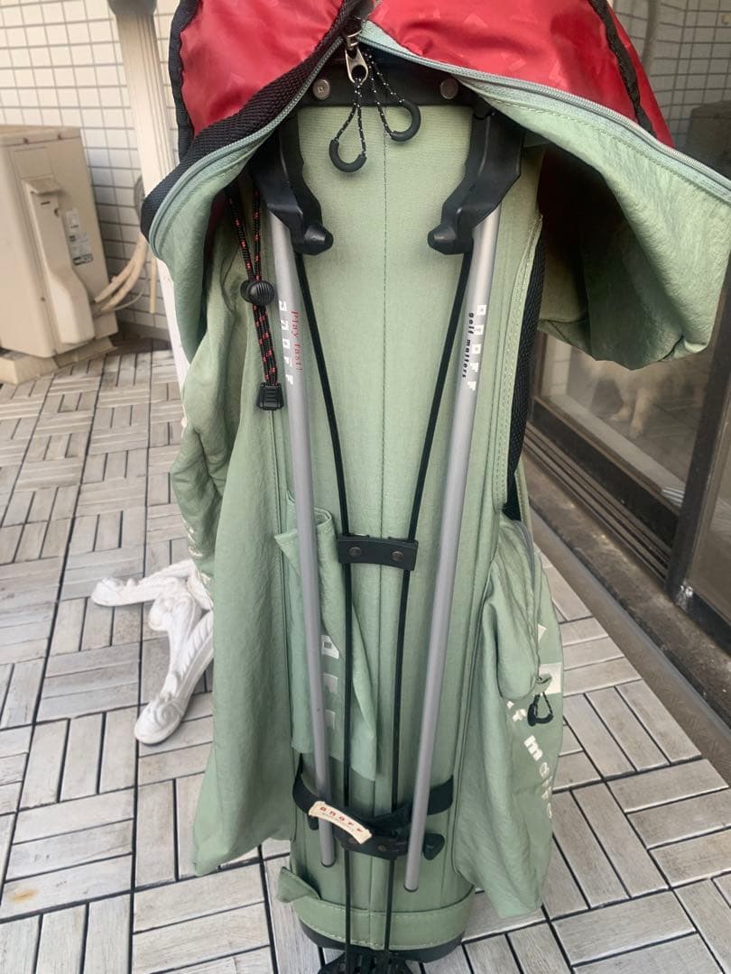 オノフ製緑色 ゴルフバッグ・キャディバッグ