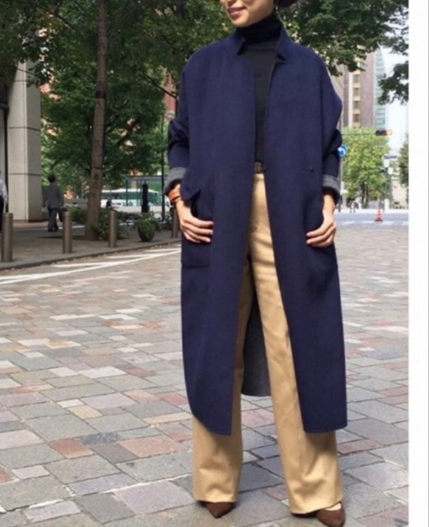 Deuxieme Classe HAMILTON ウールリバーリバーシブルコート