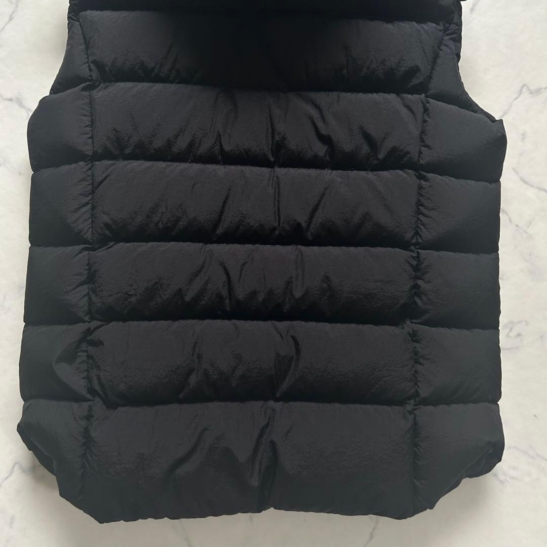 近年モデル タトラス クローネ ダウンベスト フード2way CURONE 黒