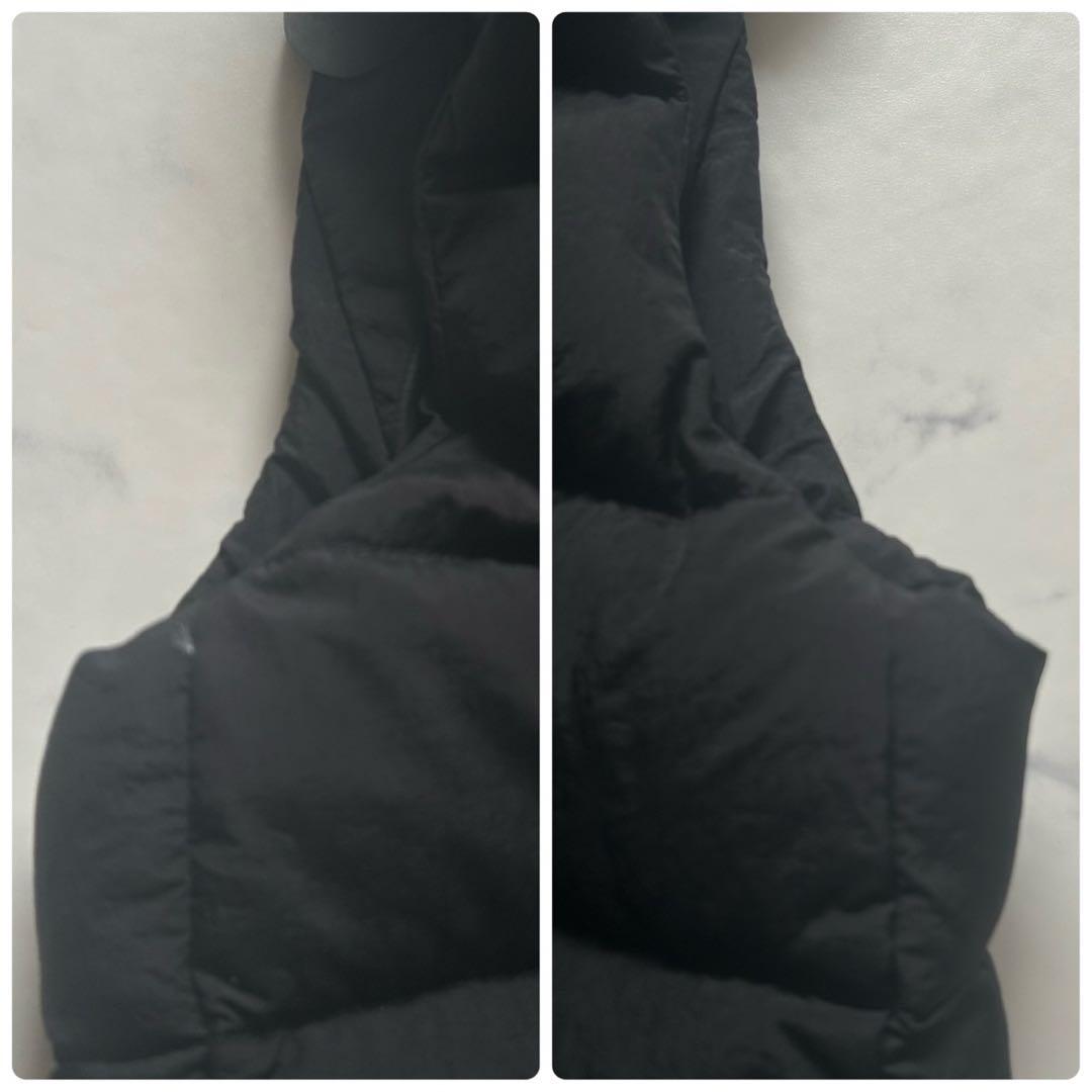 近年モデル タトラス クローネ ダウンベスト フード2way CURONE 黒