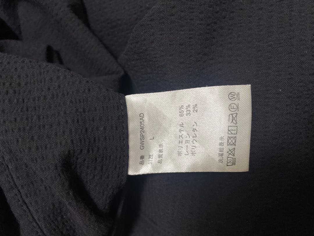 サロンドグローバルワーク　リングジャケット　シアサッカー　セットアップ