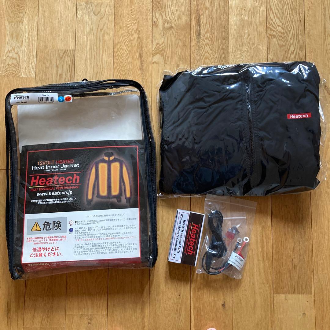 Heatech ヒートインナージャケット Sサイズ & ヒートグローブ Mサイズ