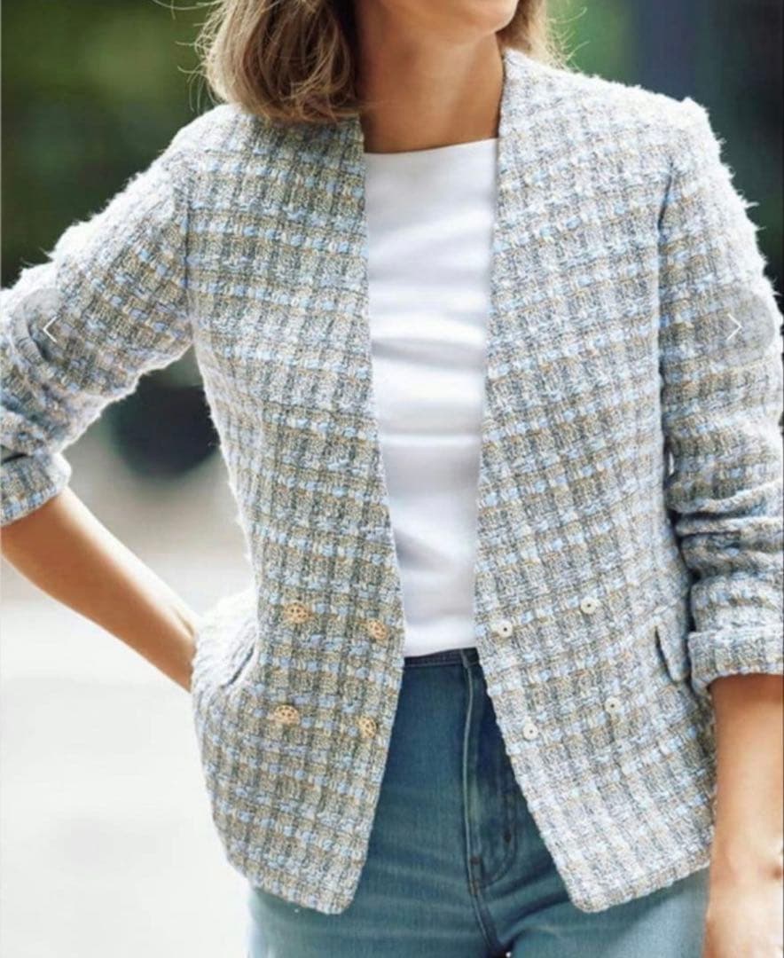 新品　THE CLASSE ツィード　ジャケット　DO CLASSE