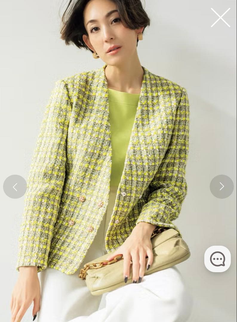 新品　THE CLASSE ツィード　ジャケット　DO CLASSE