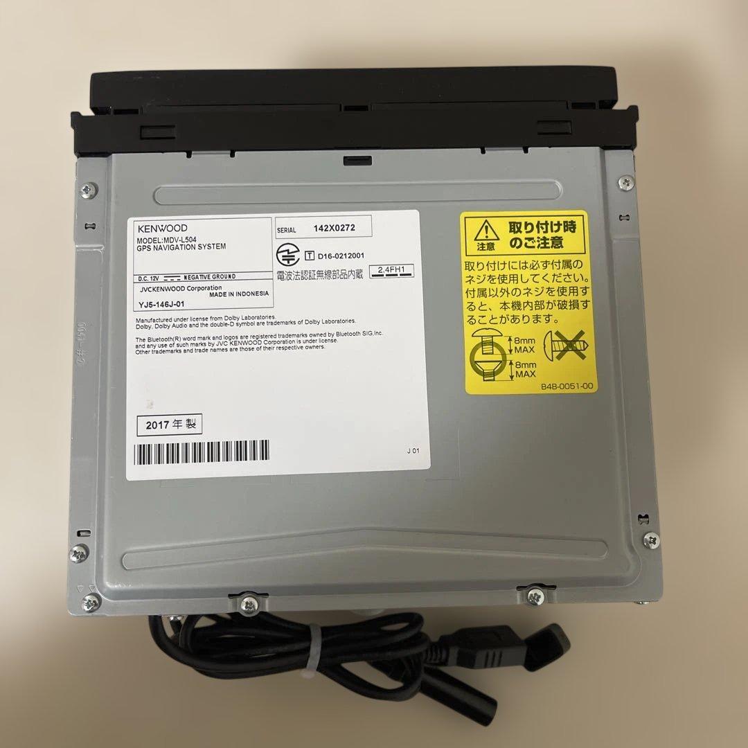 ケンウッドカーナビゲーションシステム MDV-L504