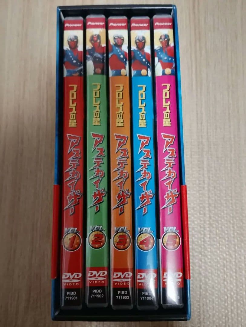 【中古】プロレスの星 アステカイザー DVD-BOX 全5巻