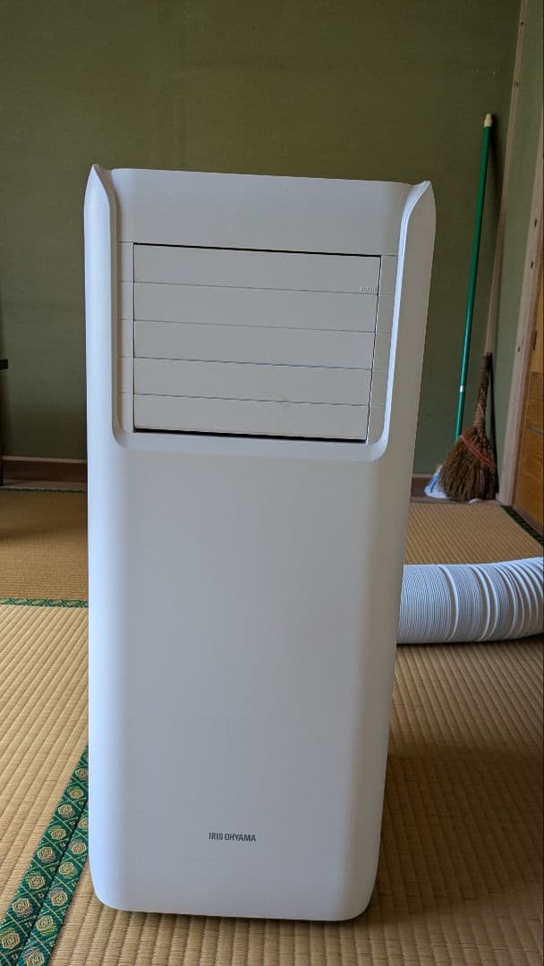 j*0様 アイリス　ポータブルエアコン ホワイト 冷房機