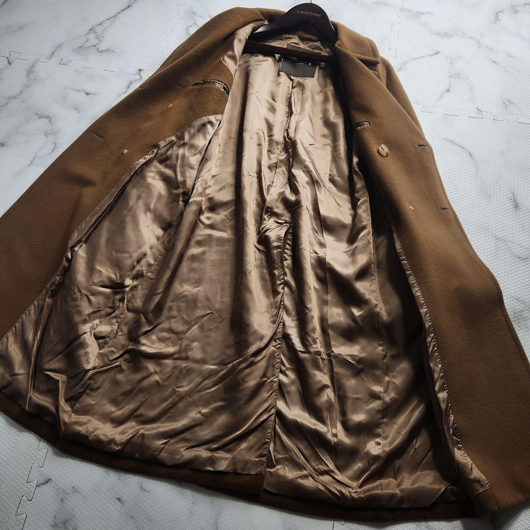 最高級✨総カシミヤ マッキントッシュ チェスターコート 2way キャメル