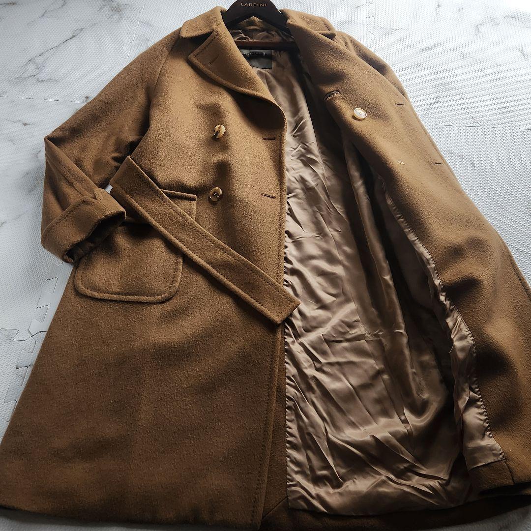 最高級✨総カシミヤ マッキントッシュ チェスターコート 2way キャメル