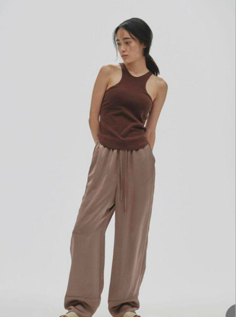 【todayful×studio doe】cupin tanktop(ブラウン)