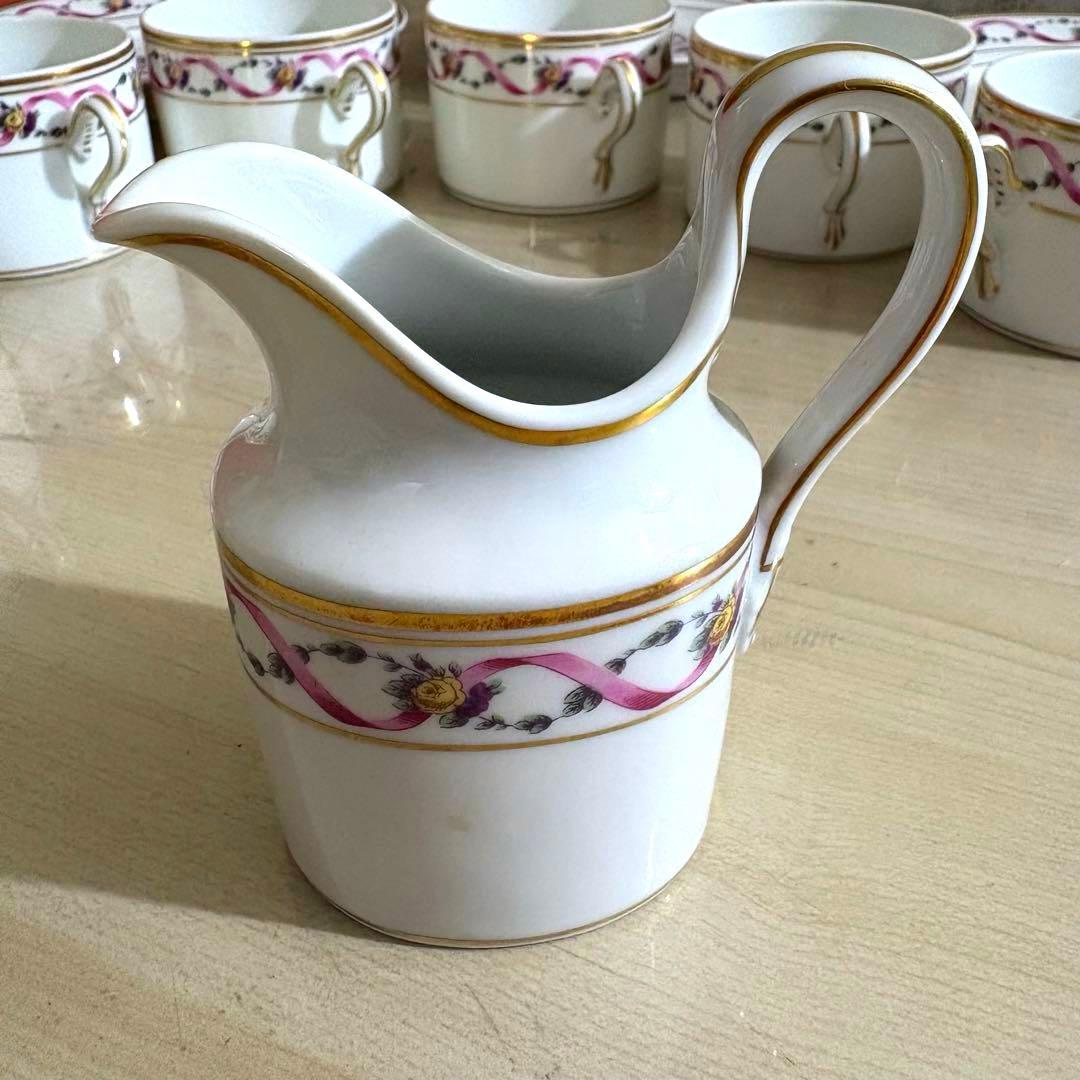 希少 リチャードジノリ ジュリエッタ カップ クリーマー プレート 11点セット