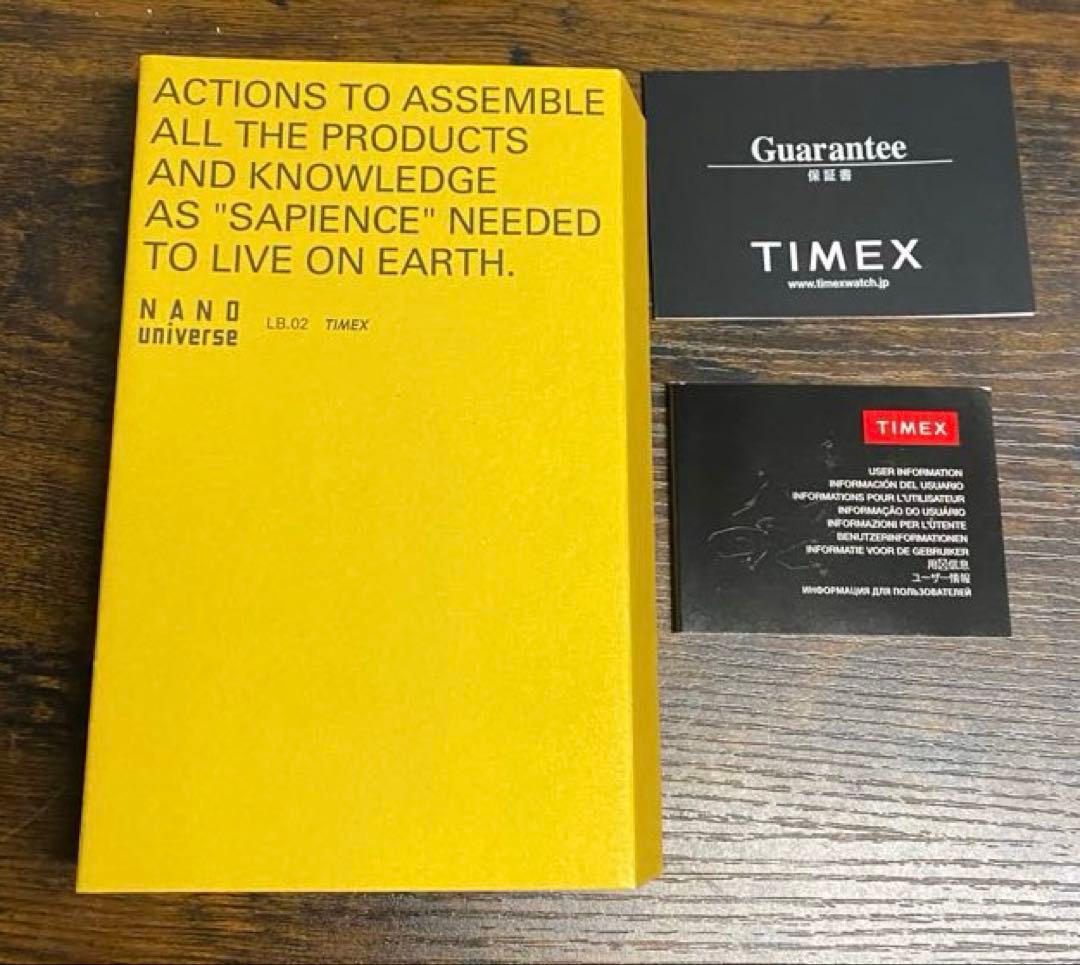 TIMEX CAMPER タイメックス キャンパー ナノユニバース 別注モデル