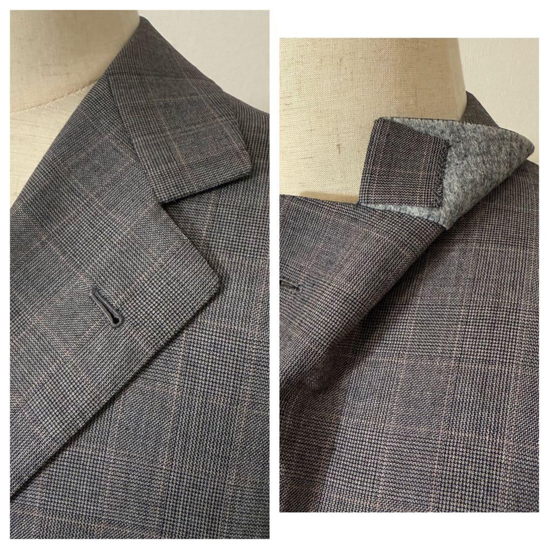 LIVERANO&LIVERANO イタリア製セットアップスーツ　グレンチェック