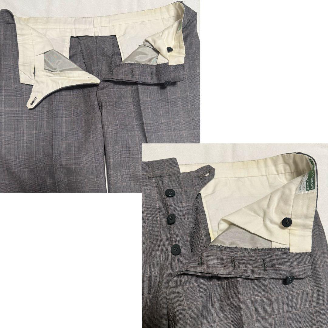 LIVERANO&LIVERANO イタリア製セットアップスーツ　グレンチェック