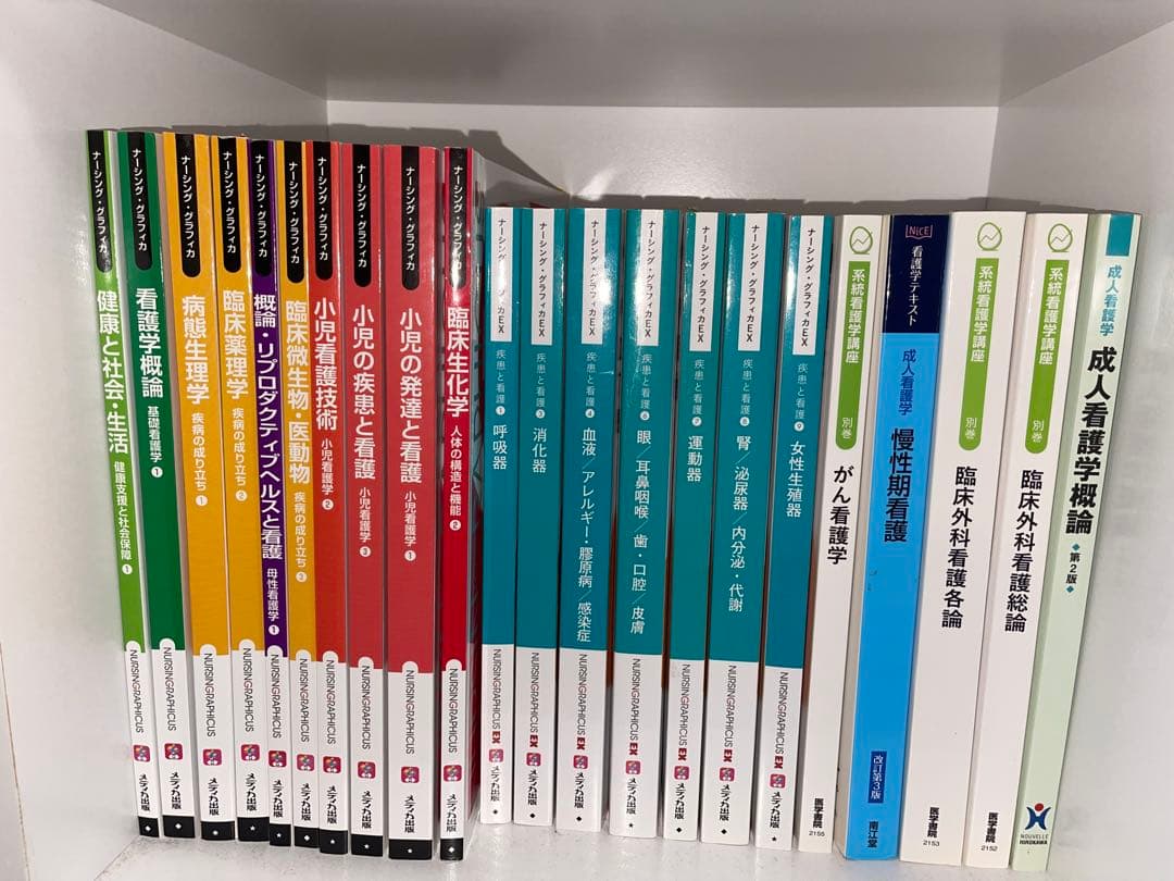 ナーシング・グラフィカEX　疾患と看護シリーズ　など
