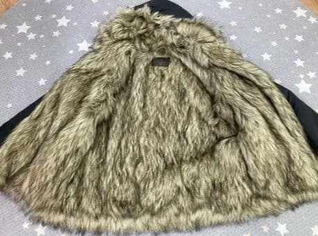 ジャケット・アウター OPEN YY REVERSIBLE FAUX FUR HOOD JACKET