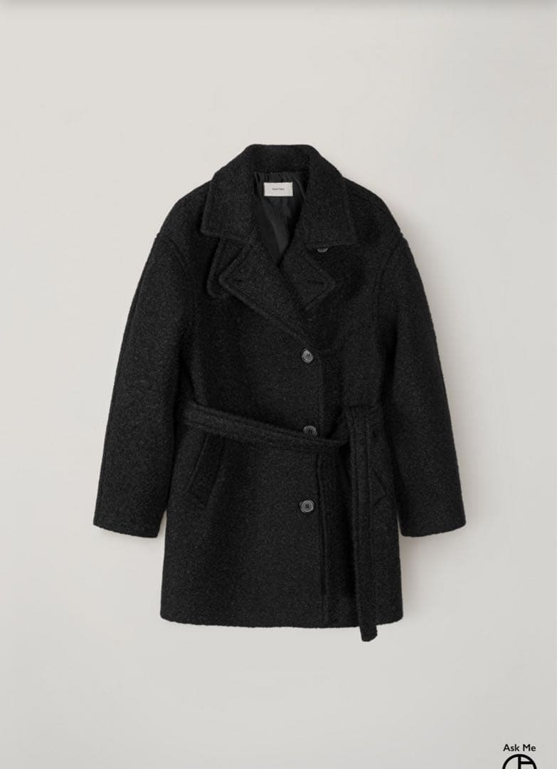ジャケット・アウター OHATORO Boucle 2way Half Coat