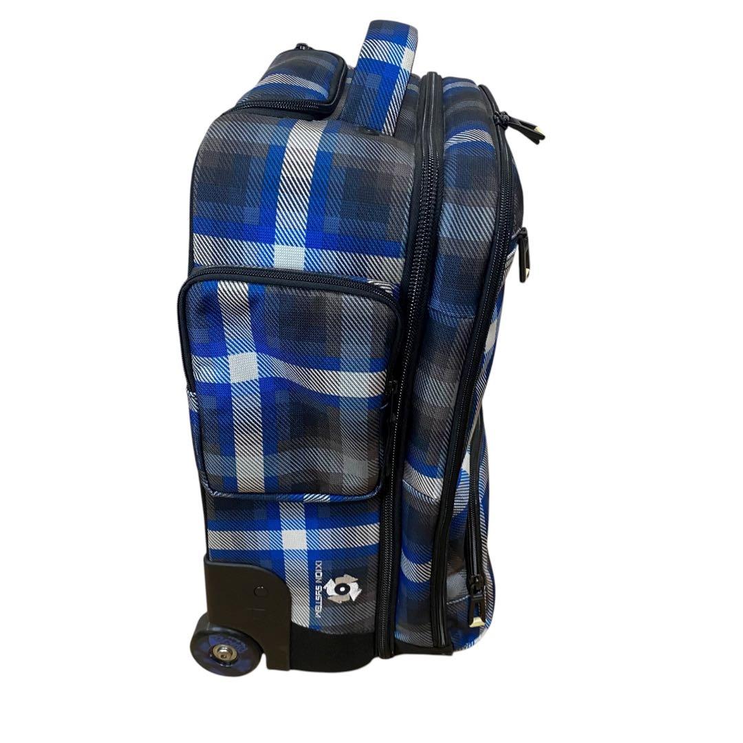 ≪極美品≫BURTON チェック柄 キャリーバック 旅行・スノボに最適！