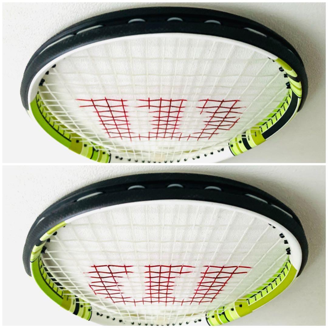 【新品同様】ウィルソン『Nコード W4サベージライム』テニスラケット／G2／限定