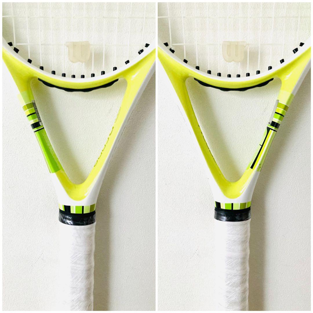 【新品同様】ウィルソン『Nコード W4サベージライム』テニスラケット／G2／限定