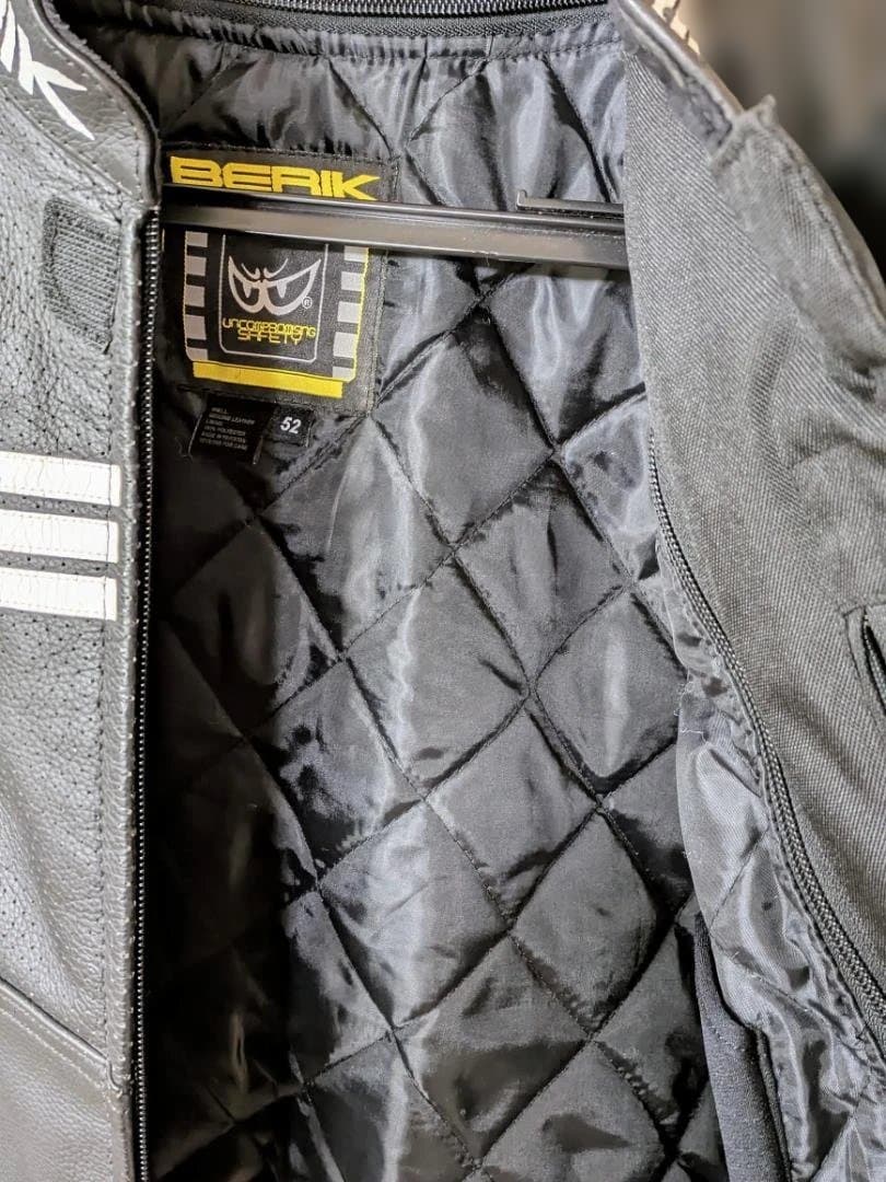 BERIK 2.0 レザージャケット ライディングジャケット メンズ サイズ52