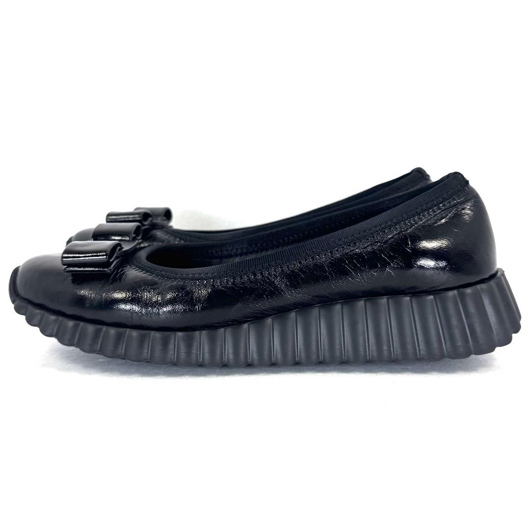 【Ferragamo】 フェラガモ （23.5） フラットシューズ DOLLY