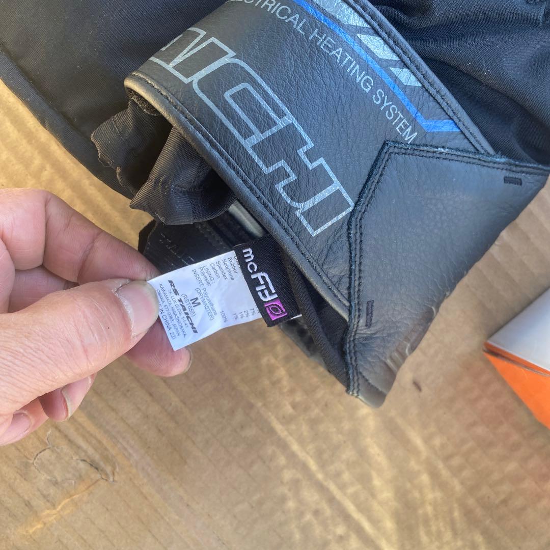 TAICHI eHEAT グローブ バッテリーセット付美品　Ｍサイズ