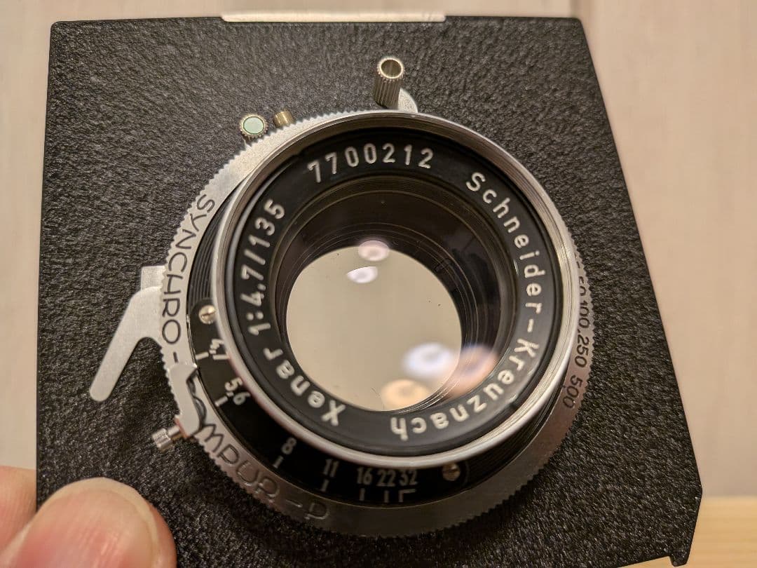 フィルムカメラ Schneider-Kreuznach Xenar 135mm f/4.7