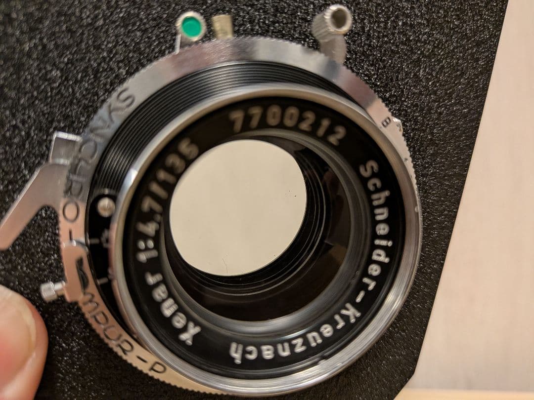 フィルムカメラ Schneider-Kreuznach Xenar 135mm f/4.7