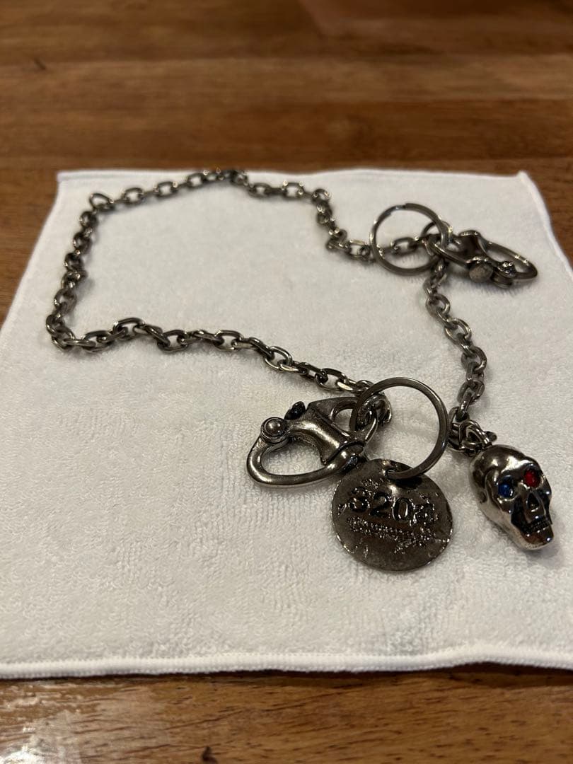 channori プロフ必読  スカルデザイン ウォレットチェーン