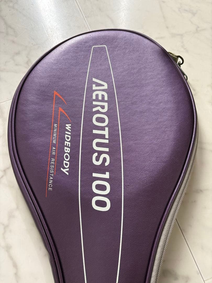 超希少！レア！当時物！旧ロゴ！YONEX エアロータス100 専用ケース付き