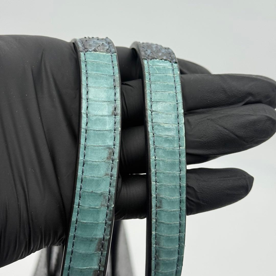 COACH チャーリーキャリーオール ヘビ革 ショルダーバッグ