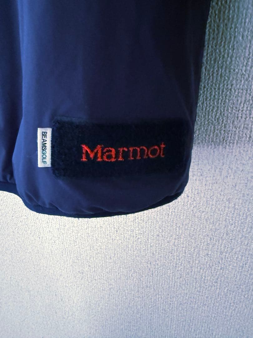 Marmot×beams ネイビー ナイロンジャケット