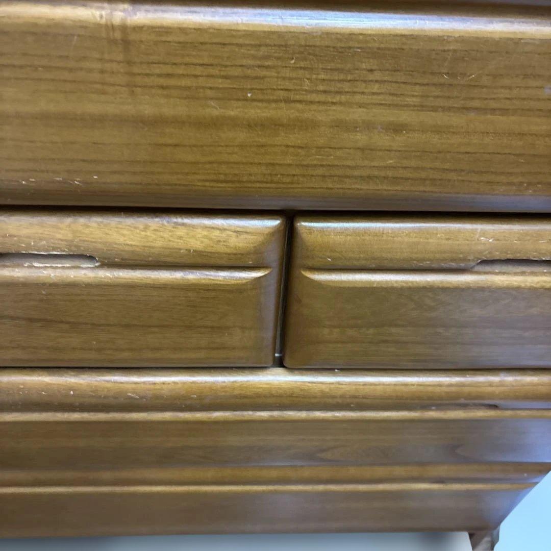 YS　大きいサイズ　木製収納チェスト　タンス　 引き出し10個