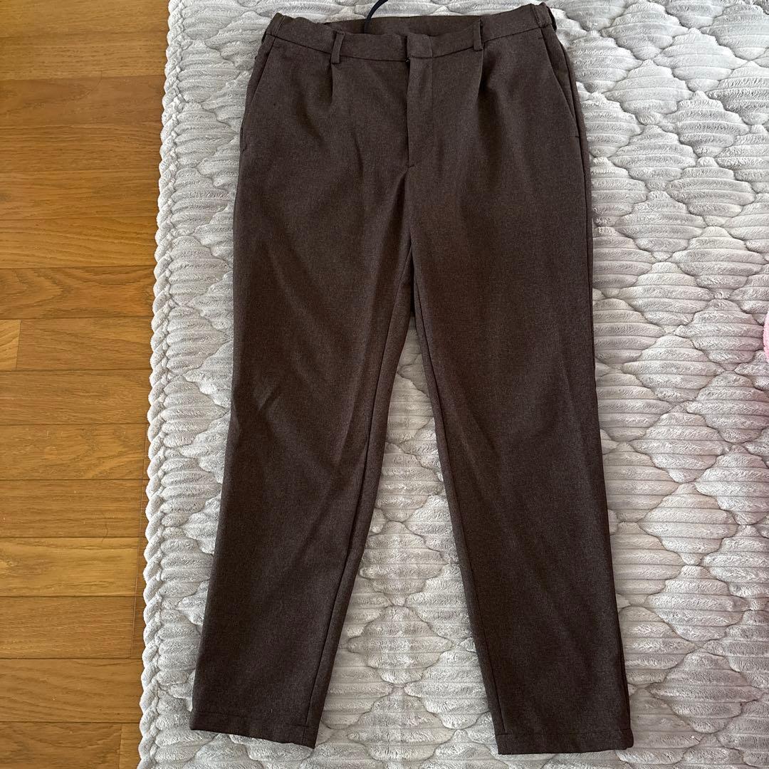 【BEAUTY & YOUTH】ビューティーアンドユース スーツ　ブラウン　L