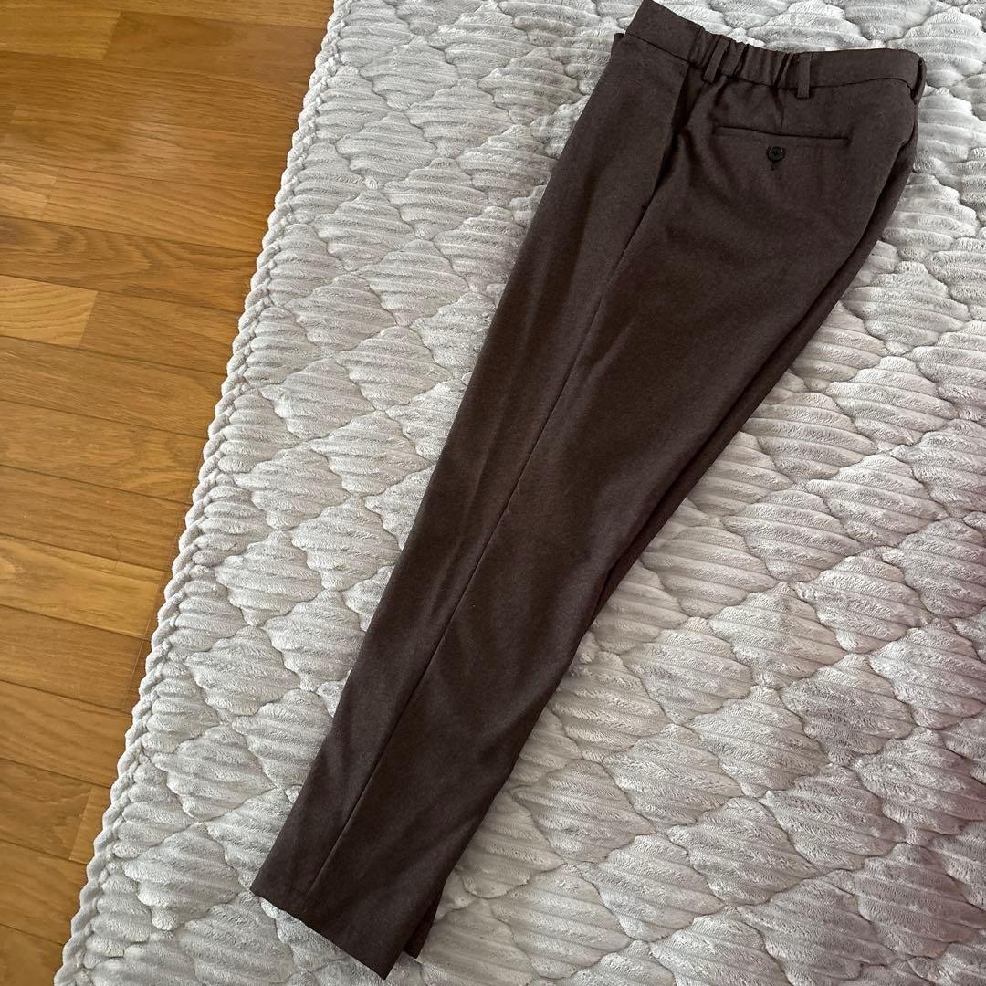 【BEAUTY & YOUTH】ビューティーアンドユース スーツ　ブラウン　L