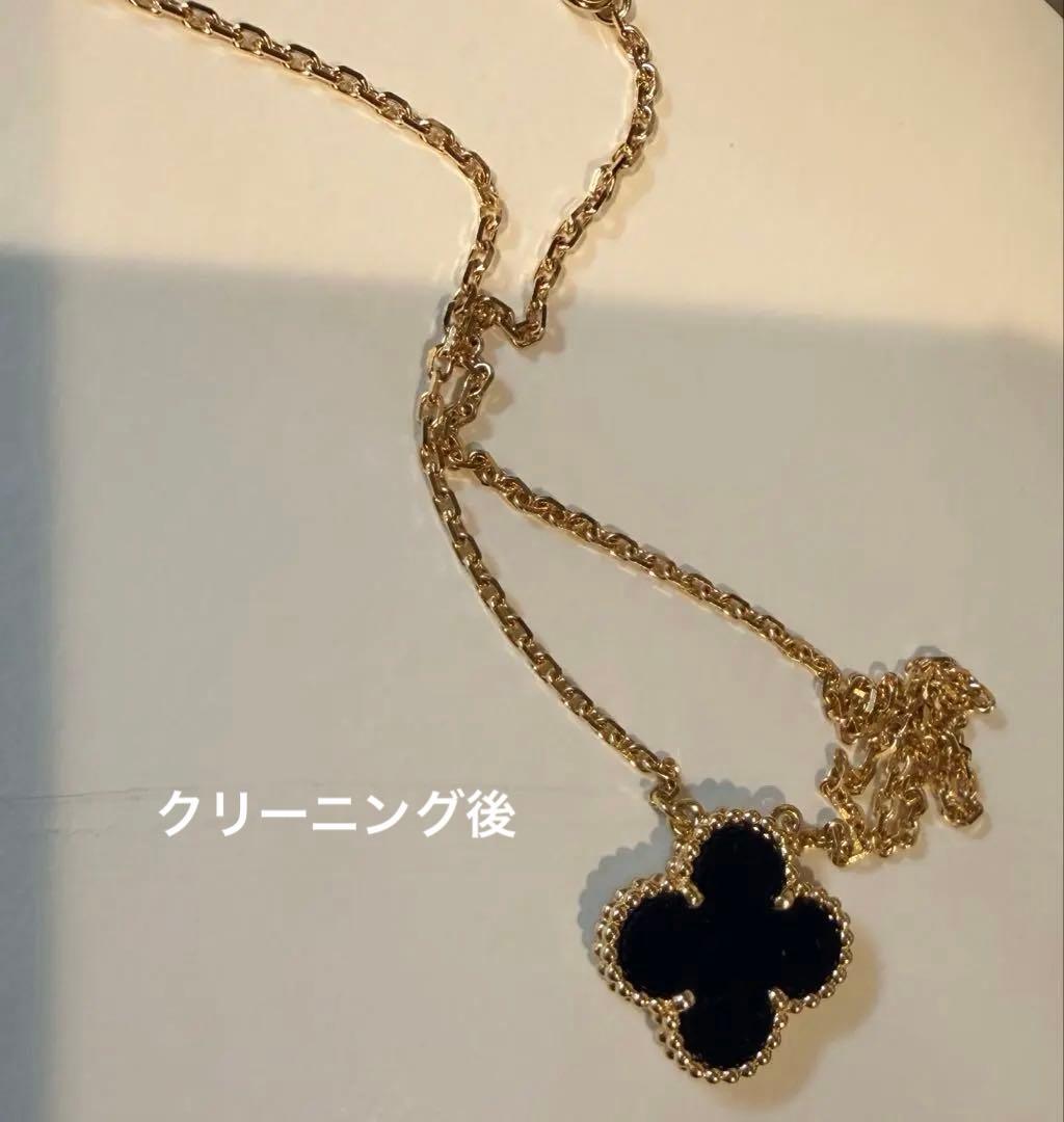 ヴァンクリーフアーペルヴィンテージオニキスれネックレス本物