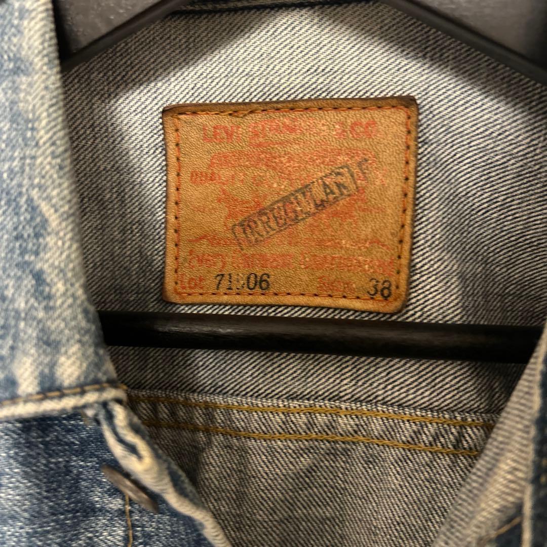 90s Levi's 1stデニムジャケット サイズ38
