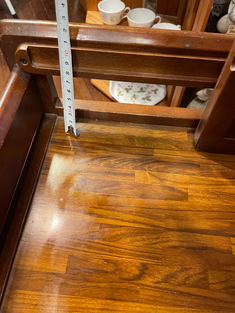 ご購入者専用！再日程調整用です！カリモク　木製キッチンワゴン キャスター付き