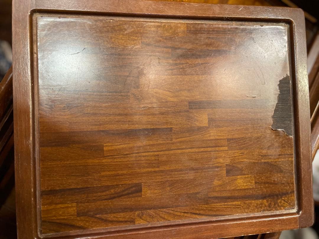 ご購入者専用！再日程調整用です！カリモク　木製キッチンワゴン キャスター付き