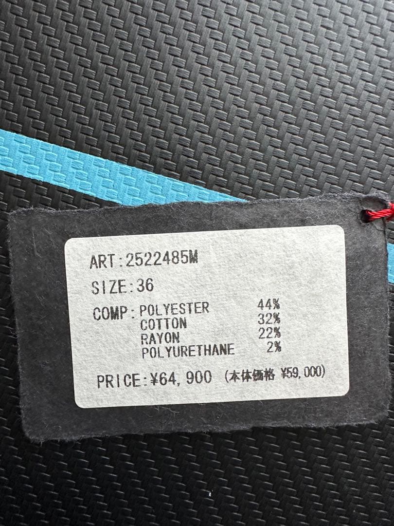 パンツ m's braque TUCKED BAGGY PANTS