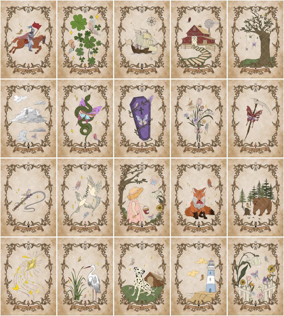 【正規品ルノルマンカード】希少インディーズ✨美しい魂の女神プシュケのルノルマン