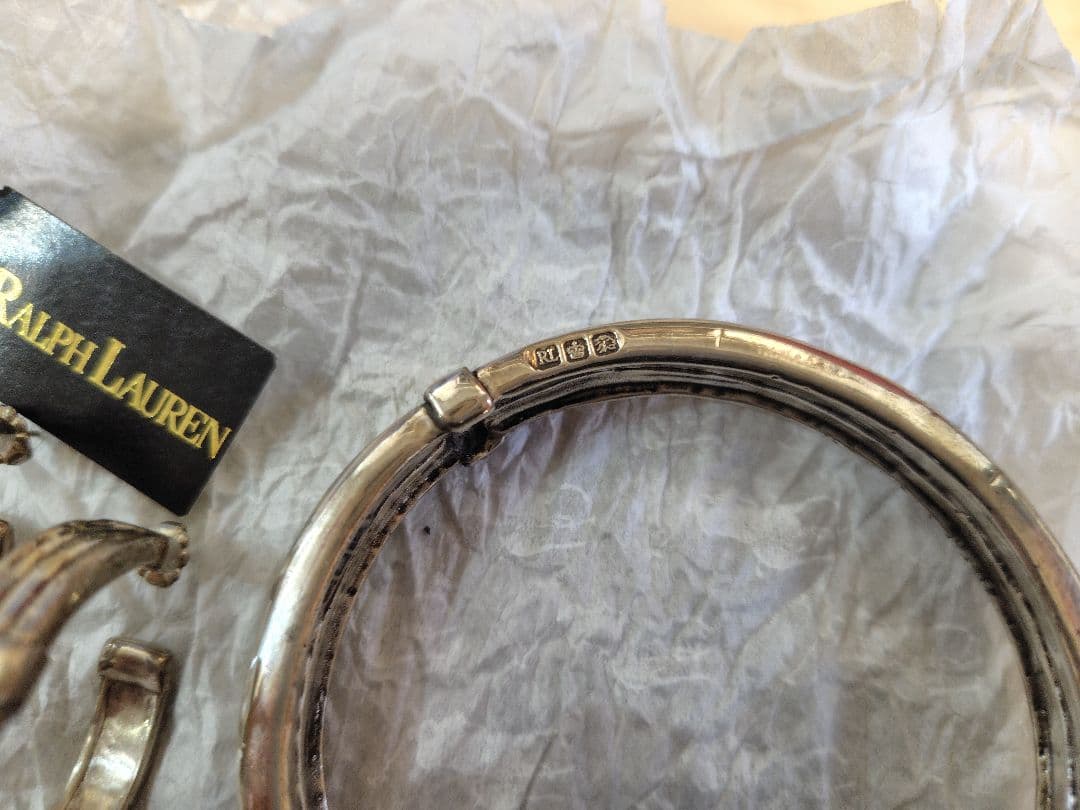 user_541ed03b様用RalphLaurenシルバー バングルとピアス