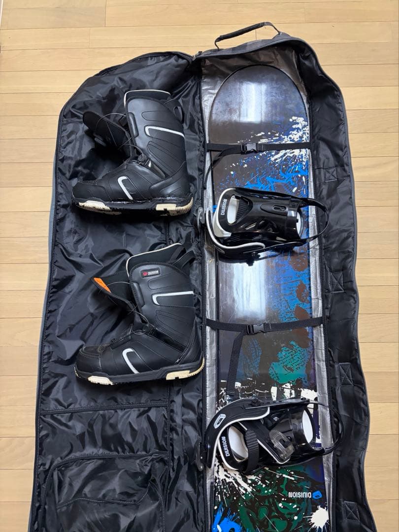 スノーボード3点セット＋ケース＋メンテセット