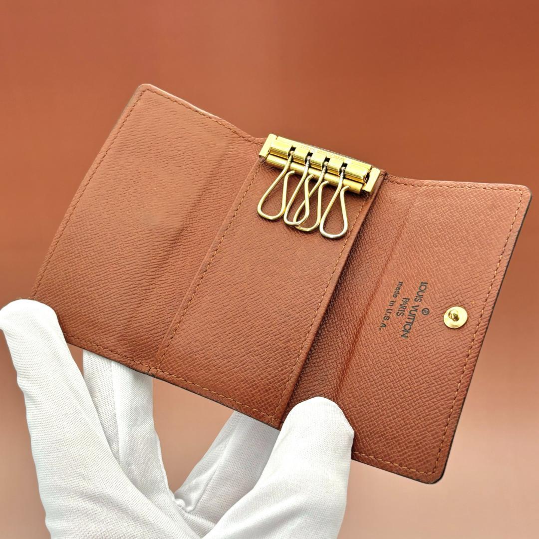 ✨美品✨ルイヴィトン モノグラム キーケース ミュルティクレ4 キーホルダー