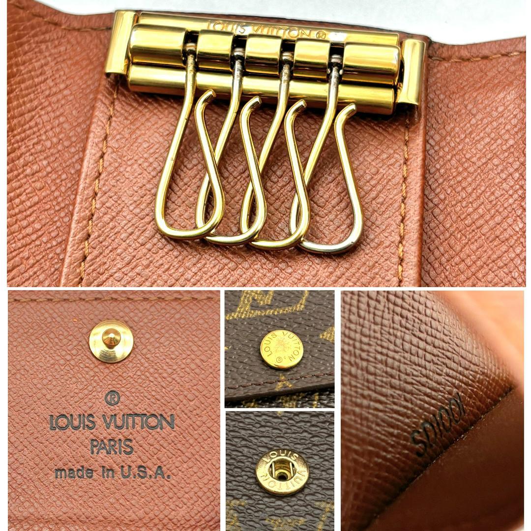 ✨美品✨ルイヴィトン モノグラム キーケース ミュルティクレ4 キーホルダー